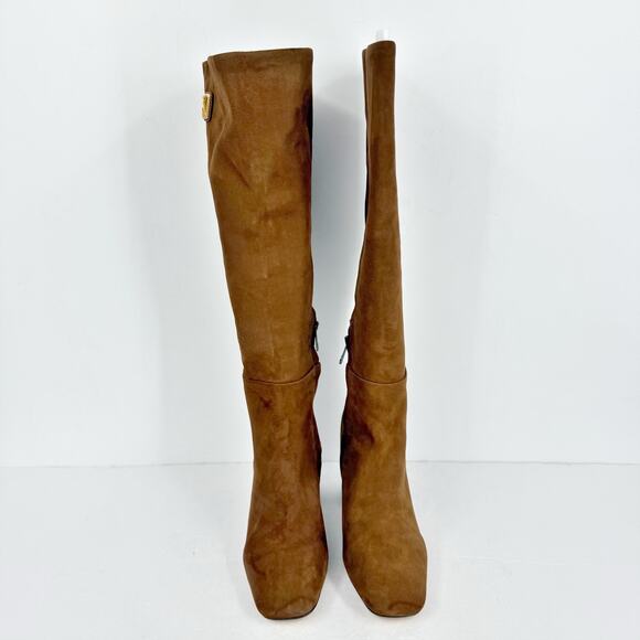 Sam Edelman Womens Faren Boots US 8.5 M EU 39 Brown Suede Knee High NIB - Picture 7 of 13